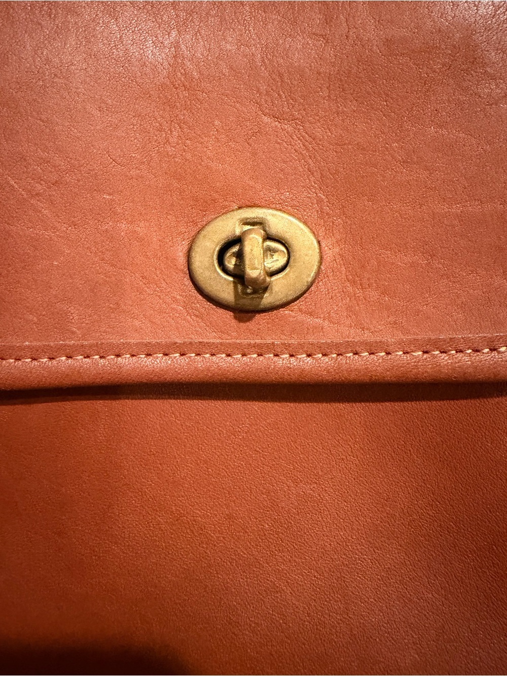 Vintage Coach Scooter Crossbody Bag Brown - Picture 4 of 13